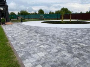 Брусчатка Старый город Гладкий цвет Антрацит