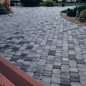 Брусчатка Старый город Классико цвет Антрацит